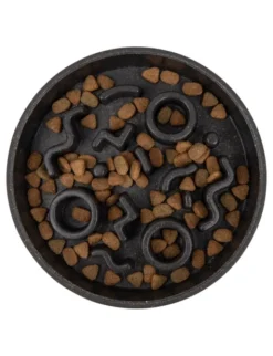 District 70 BAMBOO Cat Slow Feeder anthrazit 13.5cm
