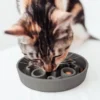 District 70 BAMBOO Cat Slow Feeder hellblau 13.5cm