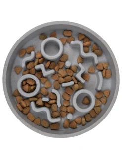District 70 BAMBOO Cat Slow Feeder hellblau 13.5cm