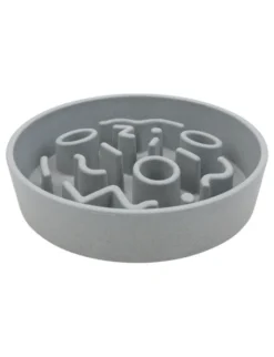 District 70 BAMBOO Dog Slow Feeder hellblau 17 cm