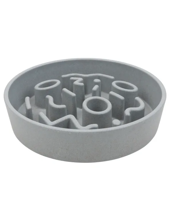 District 70 BAMBOO Dog Slow Feeder hellblau 17 cm