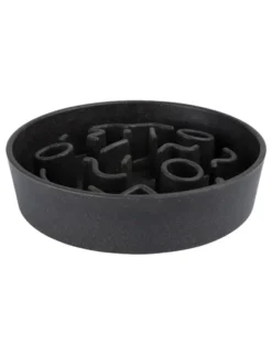 District 70 BAMBOO Dog Slow Feeder grau M