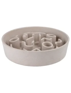 District 70 BAMBOO Dog Slow Feeder beige M