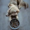 District 70 BAMBOO Dog Slow Feeder blau M