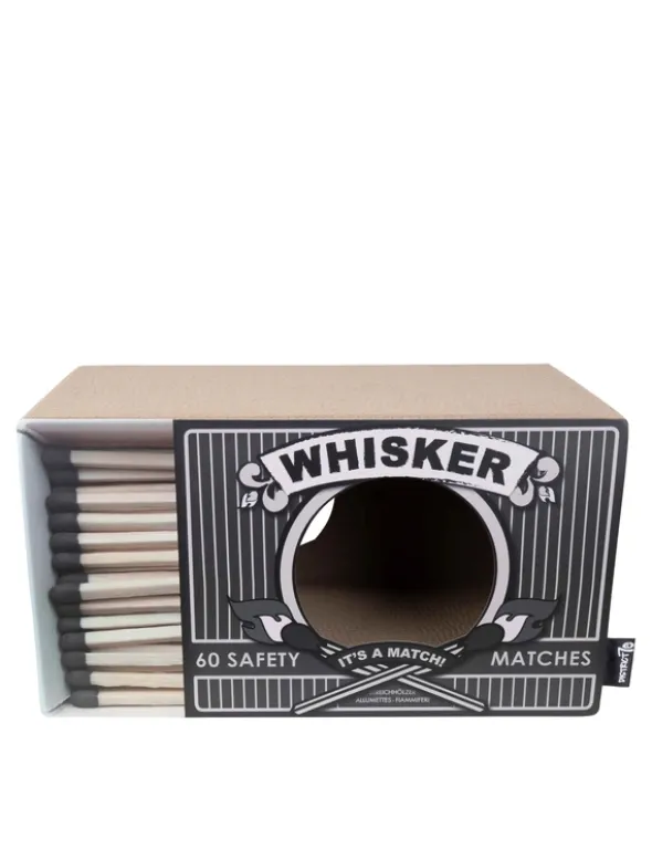 District 70 Kratzpappe Whisker schwarz