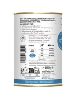DOG'S LOVE Adult Fisch 400g