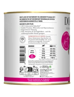DOG'S LOVE Adult Pferd 800g