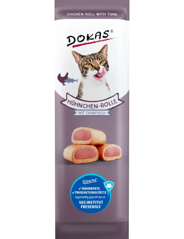 DOKAS Hühnchen-Rolle mit Thunfisch mit Thunfisch 10g