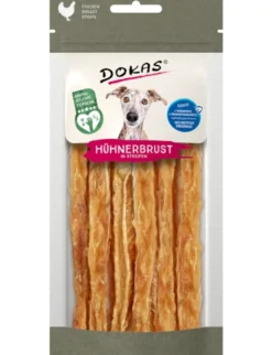 DOKAS Hühnerbrust in Streifen Huhn 50g