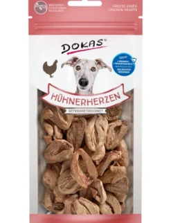 DOKAS Hühnerherzen, gefriergetrocknet 22g