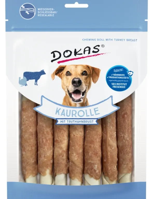 DOKAS Kaurolle mit Truthahnbrust 190g