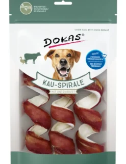 DOKAS Kau-Spirale mit Entenbrust 110g
