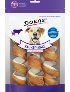DOKAS Kau-Spirale mit Hühnebrust 110g