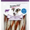 DOKAS Kau-Twister Rinderhaut, Entenherz & Entenbrustfilet 200g