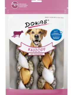 DOKAS Kauzopf mit Fischhaut 120g