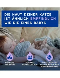 DOUXO SPA Mousse ohne Ausspülen für Katzen 150ml