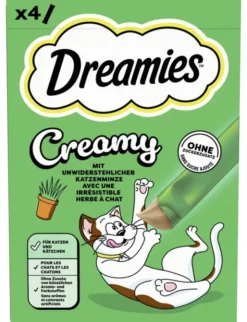 Dreamies Creamy mit Katzenminze 40g