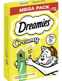 Dreamies Creamy mit Käse, mit Katzenminze 120g