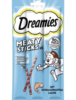 Dreamies Meaty Sticks mit Lachs 30g