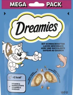 Dreamies Mega Pack Lachs 180g