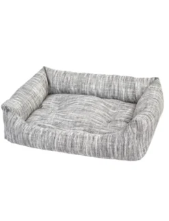 duvoplus Bett Cliff rechteckig grau 45 x 30 cm