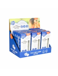 duvoplus Playtime 7in1 Laser Spielzeug silber