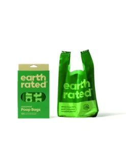 earth rated Kotbeutel ohne Duft, mit Griff 120 Stück