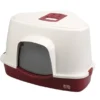 EBI Katzentoilette Prism 70 Ecke rot, weiß L