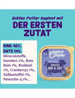 Edgard & Cooper Adult Ente / rind 150g