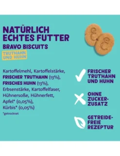 Edgard & Cooper Biscuits Huhn / Truthahn 400g