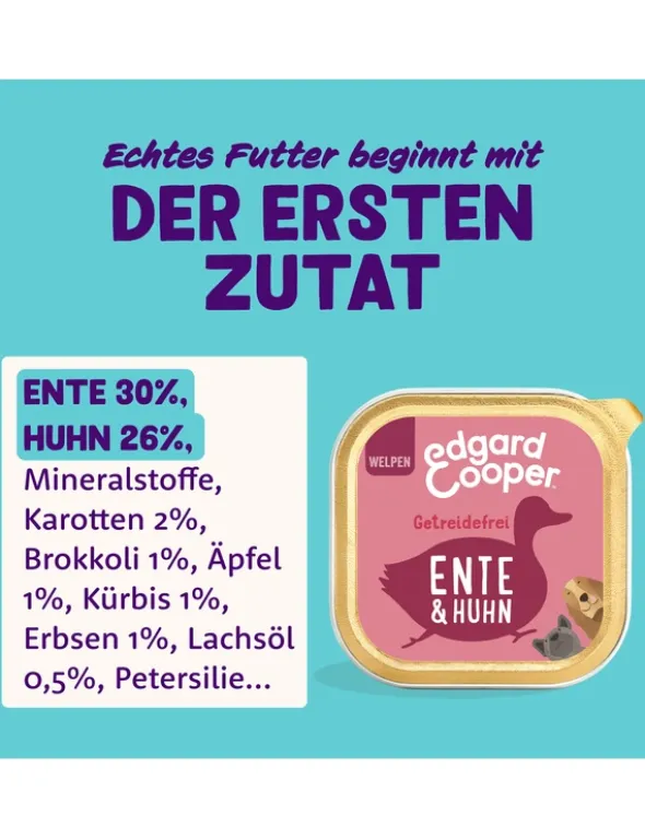 Edgard & Cooper Junior Huhn / Ente 150g