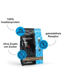 entoVITAL Puppy Insekten 125g