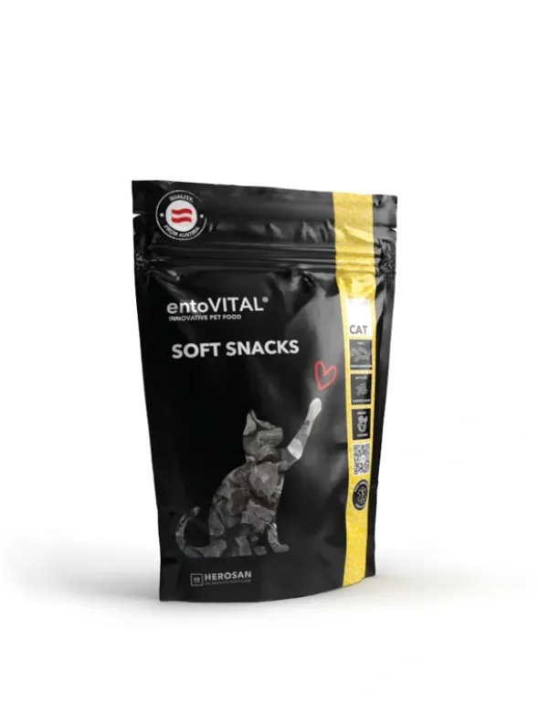 entoVITAL Soft Snack Katze Insekten 100g