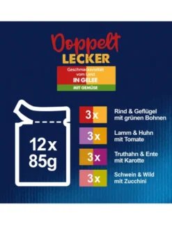 FELIX Doppelt Lecker Geschmacksvielfalt mit Gemüse 1kg