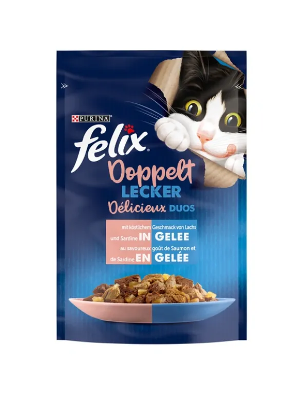 FELIX Doppelt Lecker Lachs & Sardine 85g
