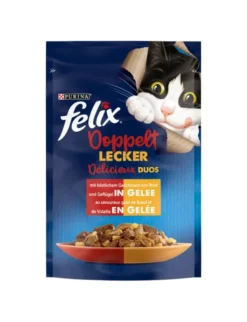 FELIX Doppelt Lecker Rind & Geflügel 85g