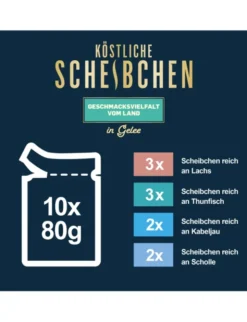 FELIX Köstliche Scheibchen Geschmacksvielfalt aus dem Wasser 800g