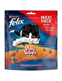 FELIX Play Tubes Huhn & Leber 180g