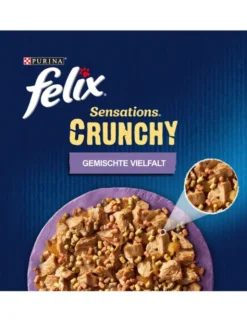 FELIX Sensations Crunchy Gemischte Vielfalt 850g