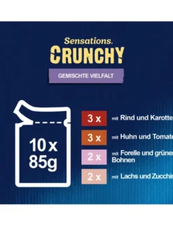 FELIX Sensations Crunchy Gemischte Vielfalt 850g