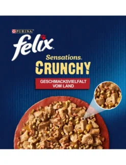 FELIX Sensations Crunchy Geschmacksvielfalt vom Land 850g