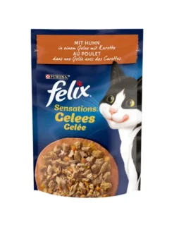 FELIX Sensations Gelees Huhn & Karotte 85g