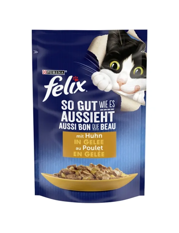 FELIX So gut wie es aussieht in Gelee Huhn 85g