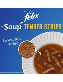 FELIX Soup Tender Strips Gemischte Vielfalt 288g