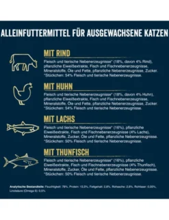 FELIX Tasty Shreds Multipack Gemischte Vielfalt 800g