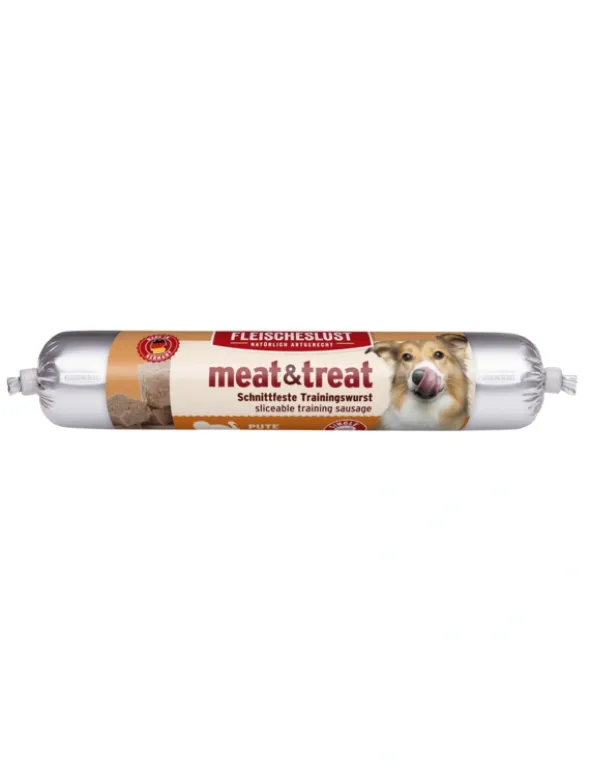 FLEISCHESLUST Meat+Treat Pute 80g