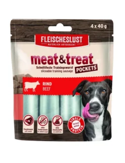 FLEISCHESLUST Meat+Treat Rind 40g