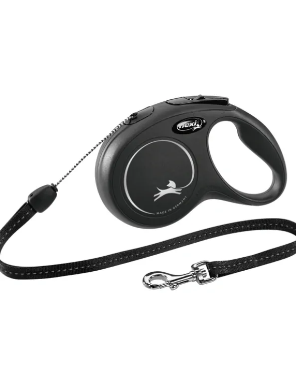 flexi New Classic Seil schwarz 8 m / 12 kg