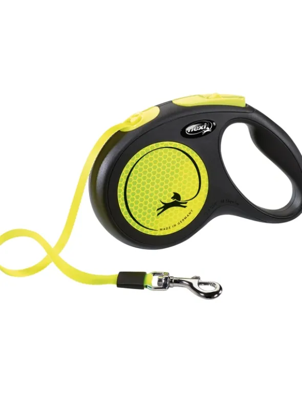 flexi New Neon Gurt neongelb 5 m / 25 kg