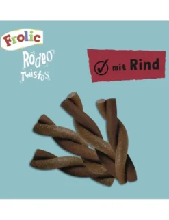 Frolic RODEO TWISTOS mit Rind 105g